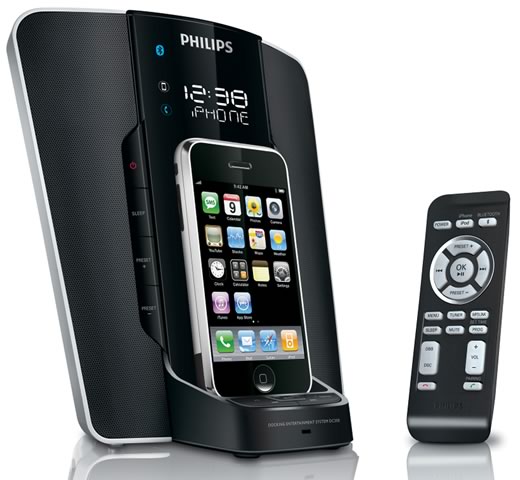 Línea 2009 de Philips para iPod