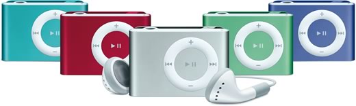 iPod shuffle con nuevos colores
