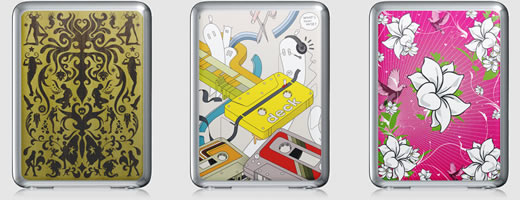 Stickers de Shufflesome para personaliza tu iPod