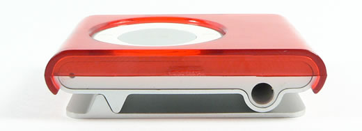 Funda cristal para el iPod shuffle 2G rojo