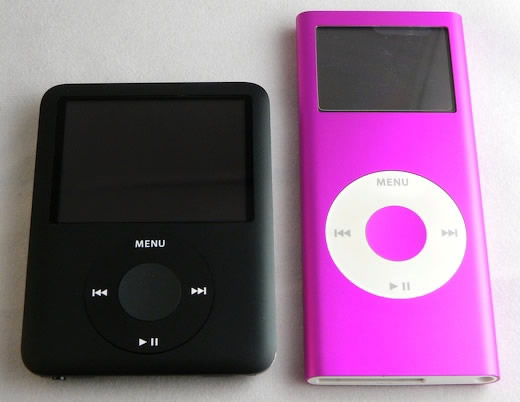 iPod nano 3G vs 2G