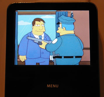 Los simpsons en ipod