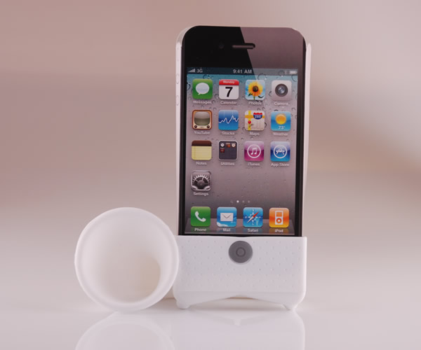 Bone Horn Stand para iPhone 4