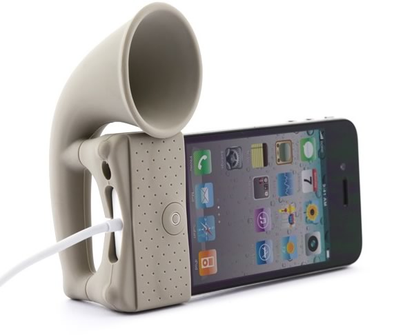 Bone Horn Stand para iPhone 4