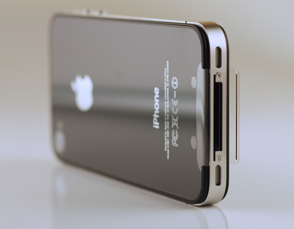 iPhone 4S con film protector