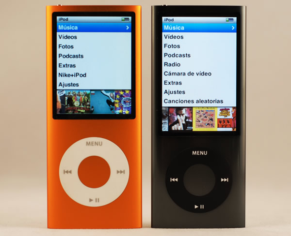 iPod nano 4G vs iPod nano 5G