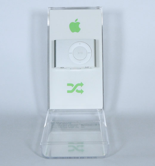 Caja abierta del iPod shuffle 2G