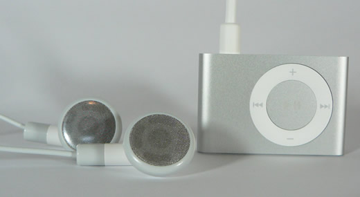 Auriculares del iPod shuffle 2G