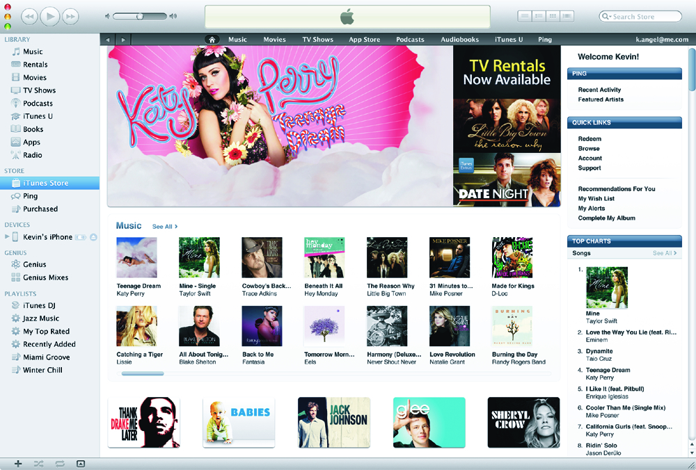 Nueva versión de iTunes con interfaz rediseñada acceso más sencillo, a