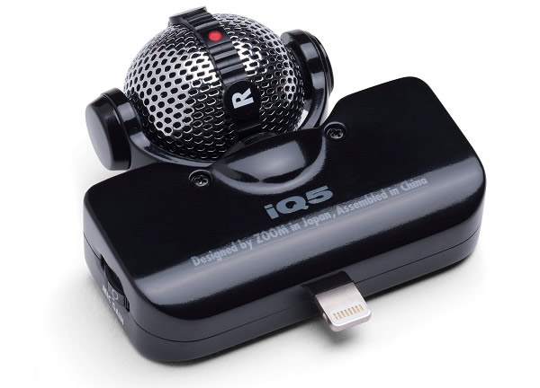 Zoom iQ5, Microfono con conector Lighting para iPhone/iPad/iPod