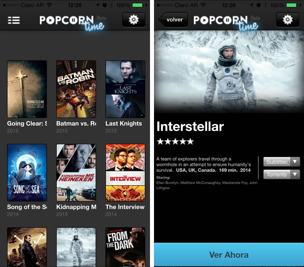 is popcorn time app safe