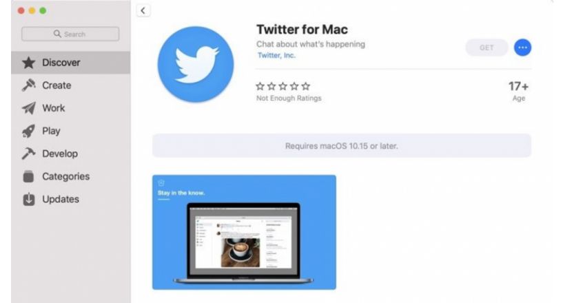 Is already available Twitter for Mac