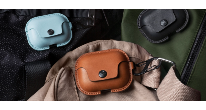 Twelve South presents its case of leather AirSnap for AirPods Pro