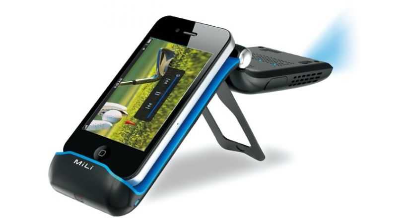 MiLi lanza un mini Proyector para iPhone e iPod touch