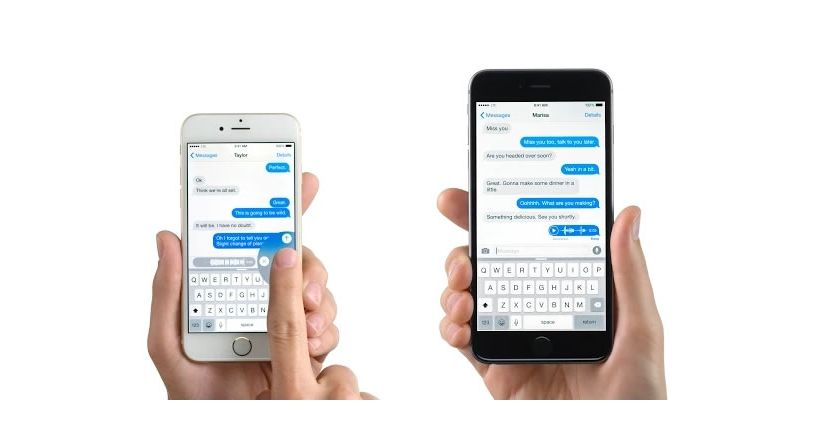 iPhone 6 muestra en un comercial el uso del mensaje por voz en iOS 8