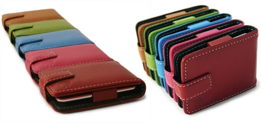 Colores de la funda Proporta alu-piel de oveja para iPod nano 3G