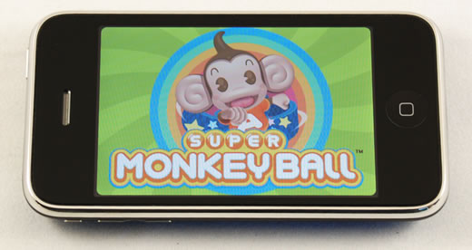 iPhone 3G Super MonkeyBall
