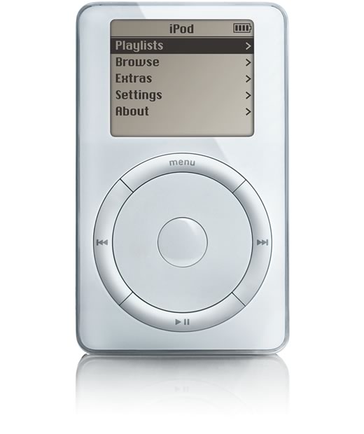 iPod de segunda generación (2G) ó iPod con rueda táctil