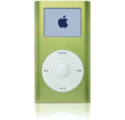 iPod mini de primera generación verde