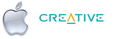 Apple y Creative