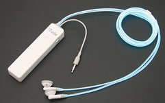 Auriculares para iPod con cables neón