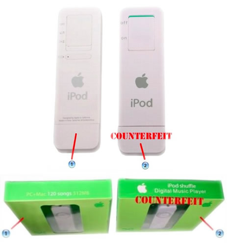 iPod falsos