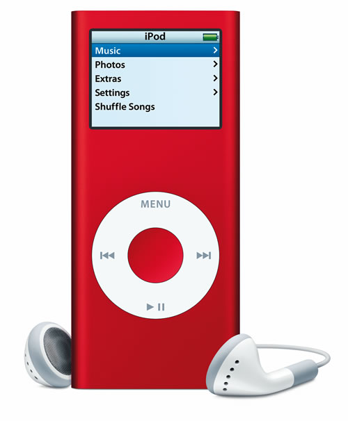 iPod nano (PRODUCT)RED Special Edition