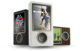 Zune en todos sus colores