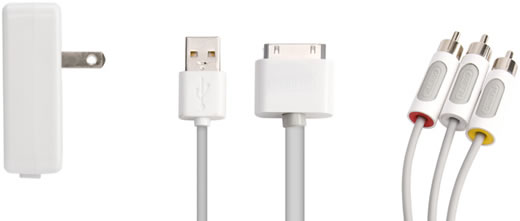 Cables A/V para iPod de Griffin