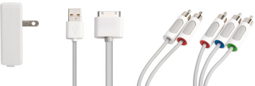 Cables A/V para iPod de Griffin
