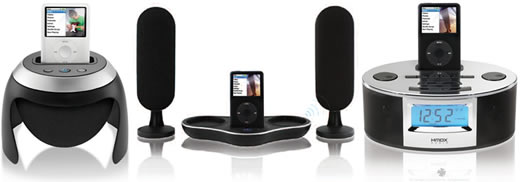 Tres nuevos sistema de sonido para iPod de HMDX