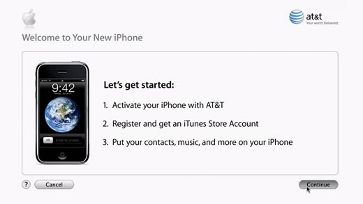 El iPhone se puede activar desde iTunes