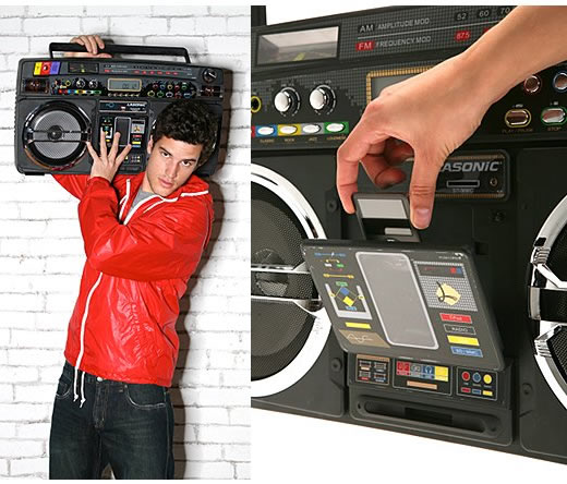 Retro BoomBox para iPod