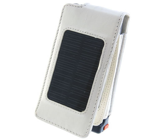 Funda con cargador solar para iPhone