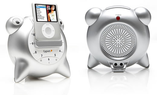 GrooveToons nuevo reloj despertador para iPod nano