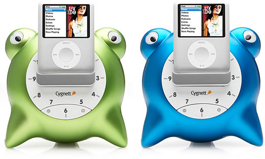 GrooveToons nuevo reloj despertador para iPod nano