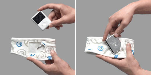 Bandas y gorras con auriculares para iPod de i360