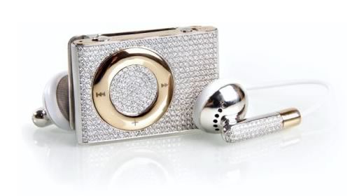 iDiamond el iPod shuffle más caro del mundo