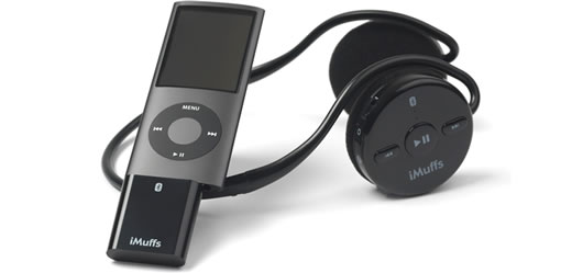 iMuffs: Auriculares inalámbricos para iPhone y iPod 
