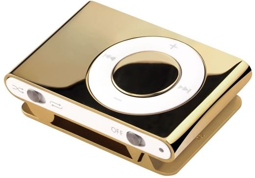 iPod shuffle de oro