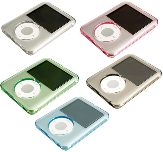iStyles Crystal Cases, protección integral para iPod nano 3G