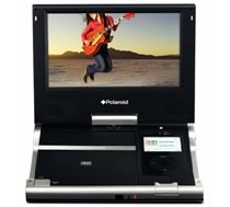 Reproductor portátil de DVDs con soporte para iPod Polaroid DPJ-08580B