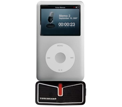 Grabador estéreo para iPod TUNEWEAR