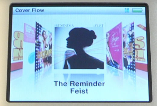 iPod classic Cover Flow