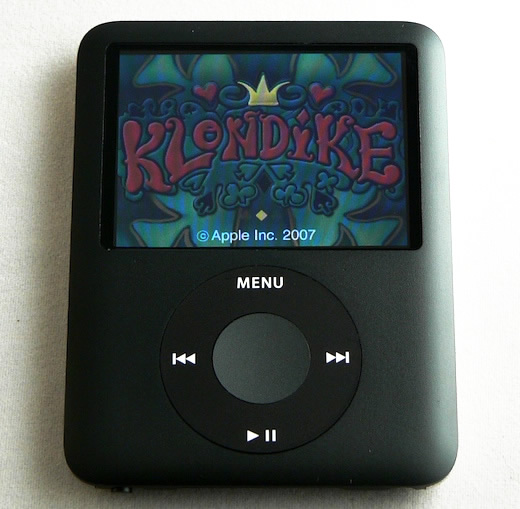 kloindike en un iPod nano