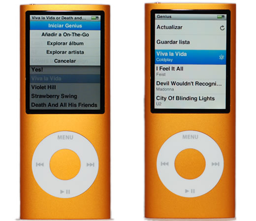 Análisis del iPod nano de cuarta generación (4G)