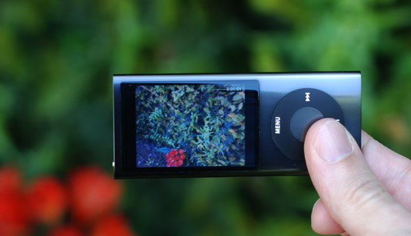 iPod nano 5G cámara de vídeo
